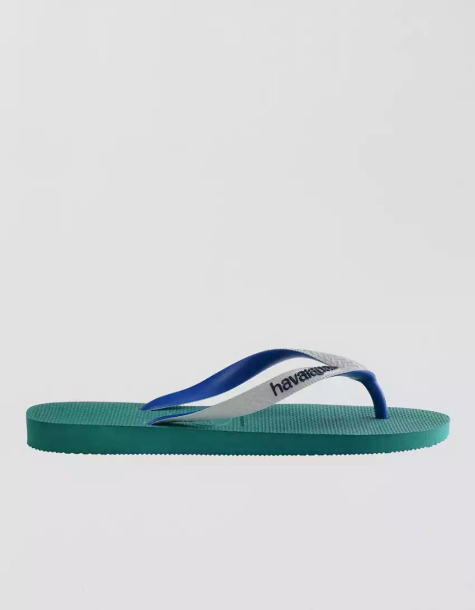 Tong American Eagle Havaianas Top Mix Turquoise Clair Homme | WDV-18630082